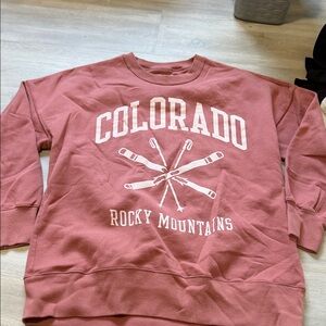 Abercrombie & Fitch Colorado Crewneck Sweater - Rust